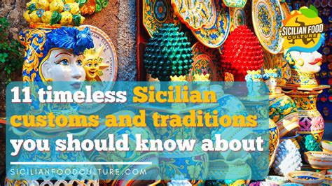 sicilian traditions and customs.